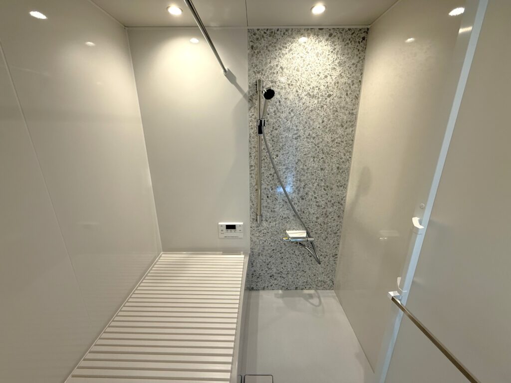 一坪タイプの浴室