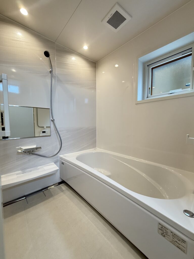 一坪タイプの浴室